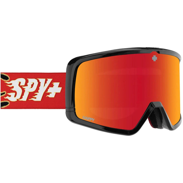 SPY Megalith Redline - Happy ML Rose with Red Mirror + Happy LL Yellow Snow Goggle Snow Goggles Spy 