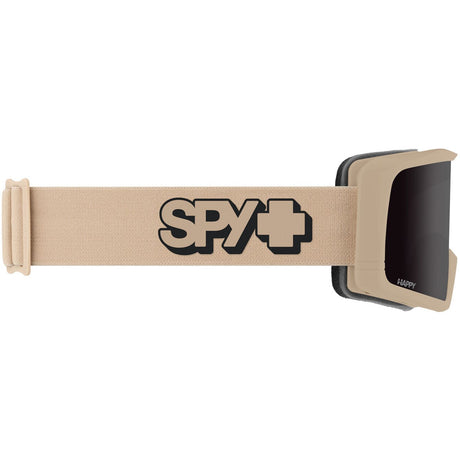 SPY Megalith Tan - Happy ML Rose with Black Mirror + Happy LL Yellow Snow Goggle Snow Goggles Spy 