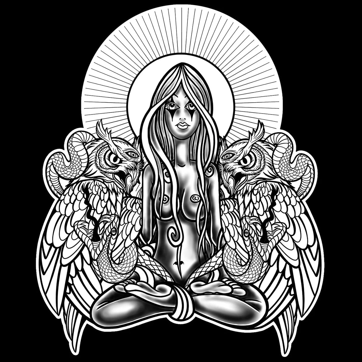 1910 Muse Too Long Sleeve T-Shirt Black Men's Long Sleeve T-Shirts 1910 