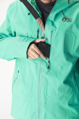 PICTURE Welcome 3L Snowboard Jacket Spectra Green 2024 Men's Street Jackets Picture 