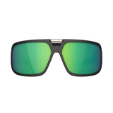 SPY Mainline ANSI Matte Black - Happy Bronze With Green Mirror Polarized Sunglasses