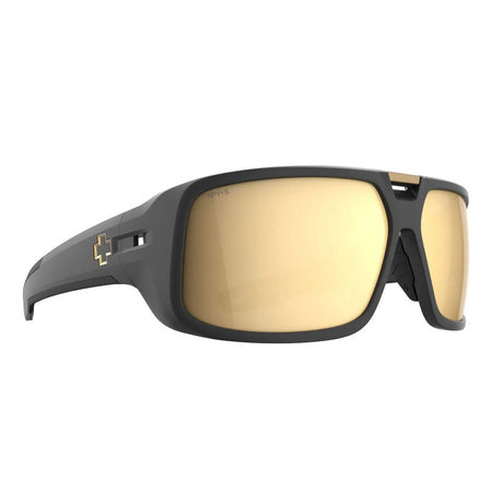 SPY Mainline ANSI Matte Black - Happy Bronze Gold Mirror Sunglasses Sunglasses Spy 