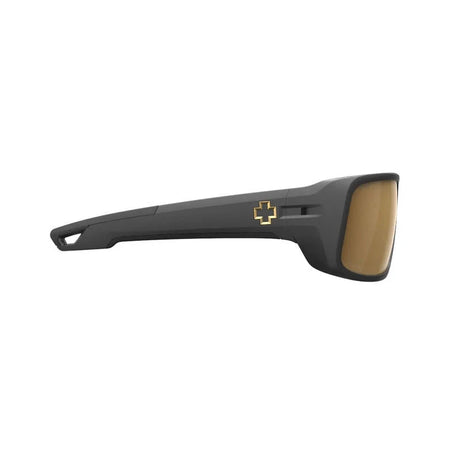 SPY Mainline ANSI Matte Black - Happy Bronze Gold Mirror Sunglasses Sunglasses Spy 