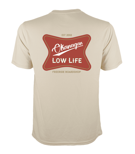 FREERIDE Low Life T-Shirt Malt Men's Short Sleeve T-Shirts Freeride 