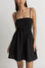 RHYTHM Women's Shirred Mini Dress Black Women's Dresses Rhythm 