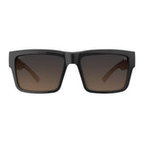 SPY Montana Black/Honey Tort - Happy Dark Brown Fade Sunglasses Sunglasses Spy 