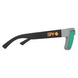 SPY Montana Matte Grey/Translucent Black - Happy Bronze Light Green Spectra Mirror Sunglasses Sunglasses Spy 