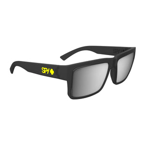 SPY Montana Matte Translucent Black - Happy Bronze Platinum Mirror Sunglasses Sunglasses Spy 