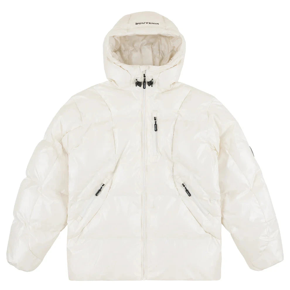 SOUVENIR Moutain Puffy Snow Jacket Marshmallow 2026 Men's Snow Jackets Souvenir 