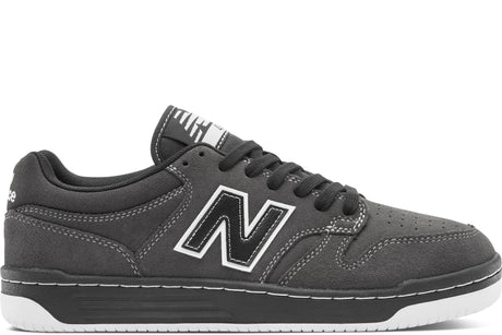 NB NUMERIC 480 Shoes Dark Grey/Black Men's Skate Shoes New Balance 