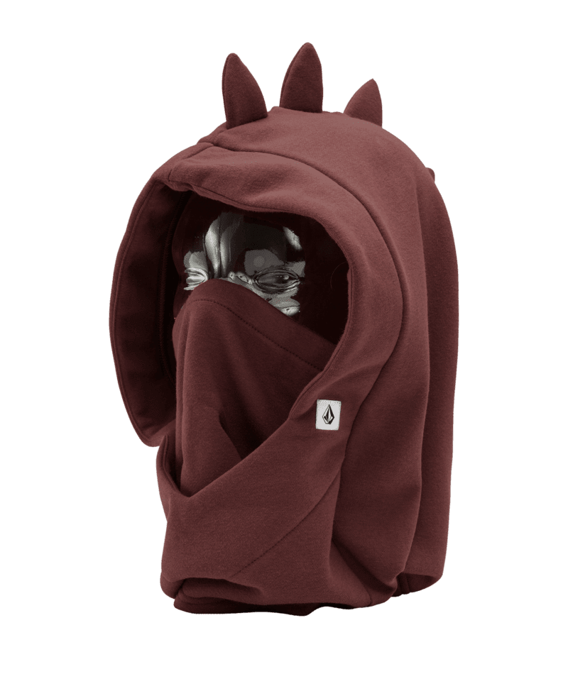 VOLCOM Youth Snow Creature Hood Henna Youth Winter Face Masks Volcom 