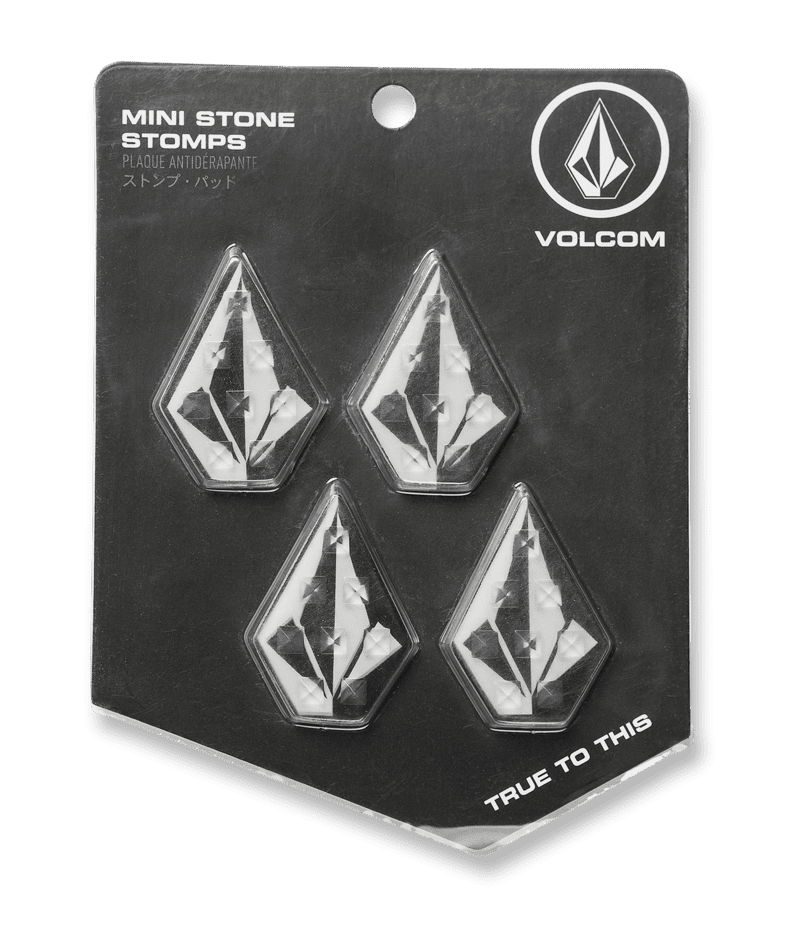 VOLCOM Mini Stone Stomp Pad Black Snowboard Stomp Pads Volcom 