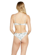 VOLCOM Women's Coco Crop Bikini Top Sea Glass Women's Bikini Tops Volcom 