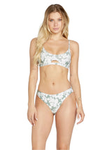 VOLCOM Women's Coco Crop Bikini Top Sea Glass Women's Bikini Tops Volcom 