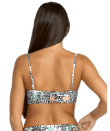 VOLCOM Women's Sol Rebel Tube Bandeau Bikini Top Star White Women's Bikini Tops Volcom 