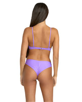 VOLCOM Women's Simply Seamless Cheekini Bikini Bottoms Purple Passion Women's Bikini Bottoms Volcom 
