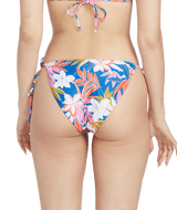 VOLCOM Women's Hot Tropics Full Bikini Bottom True Blue Women's Bikini Bottoms Volcom 