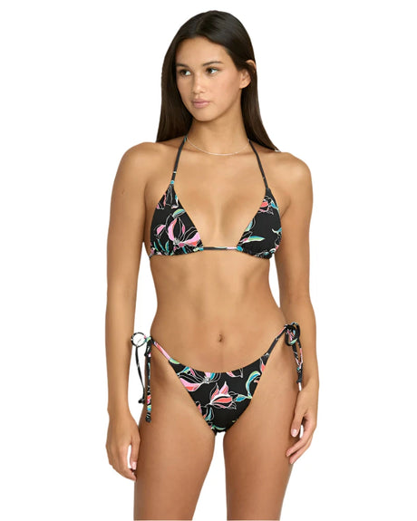 VOLCOM Women's Dream In Bloom Full Bikini Bottom Multi Women's Bikini Bottoms Volcom 