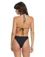 VOLCOM Women's Simply Seamless Skimpy Bikini Bottom Black Women's Bikini Bottoms Volcom 
