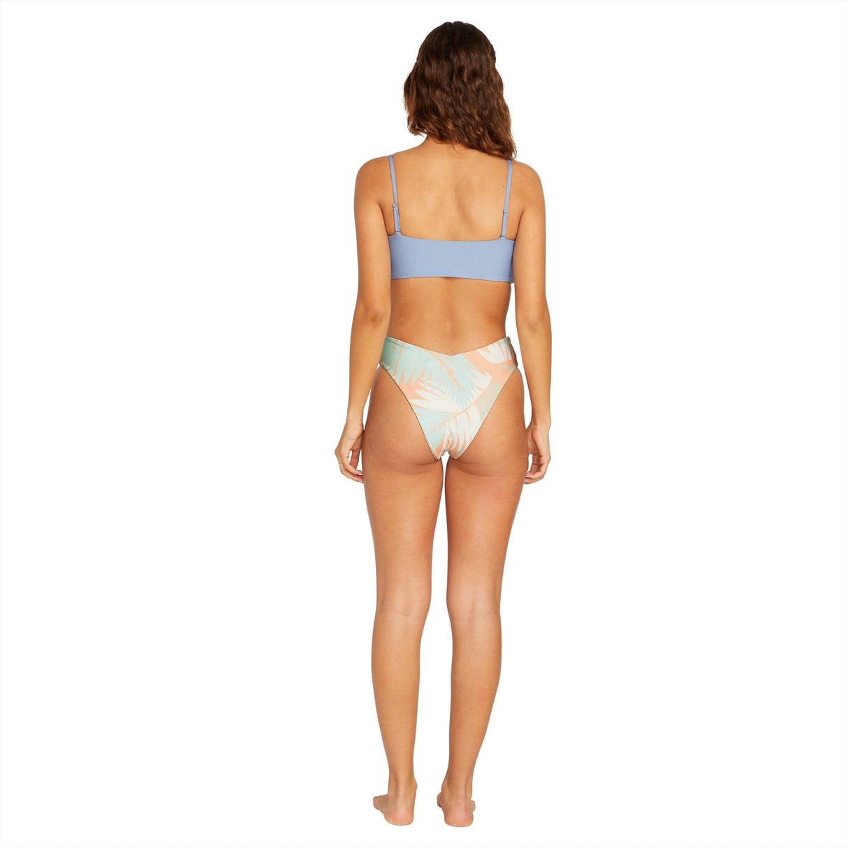 VOLCOM Women's Palm Shell Retro Bikini Bottom Melon Women's Bikini Bottoms Volcom 
