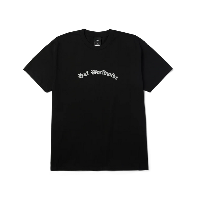 HUF Olympia T-Shirt Black Men's Short Sleeve T-Shirts Huf 