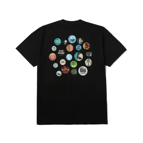 HUF Olympia T-Shirt Black Men's Short Sleeve T-Shirts Huf 