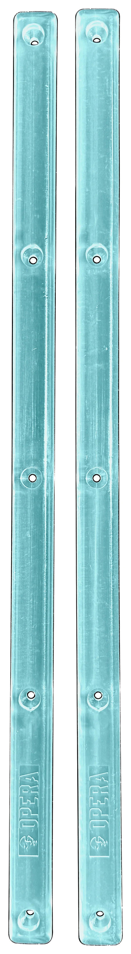 OPERA Ice Blue Clear Skateboard Rails Skateboard Rails Opera 