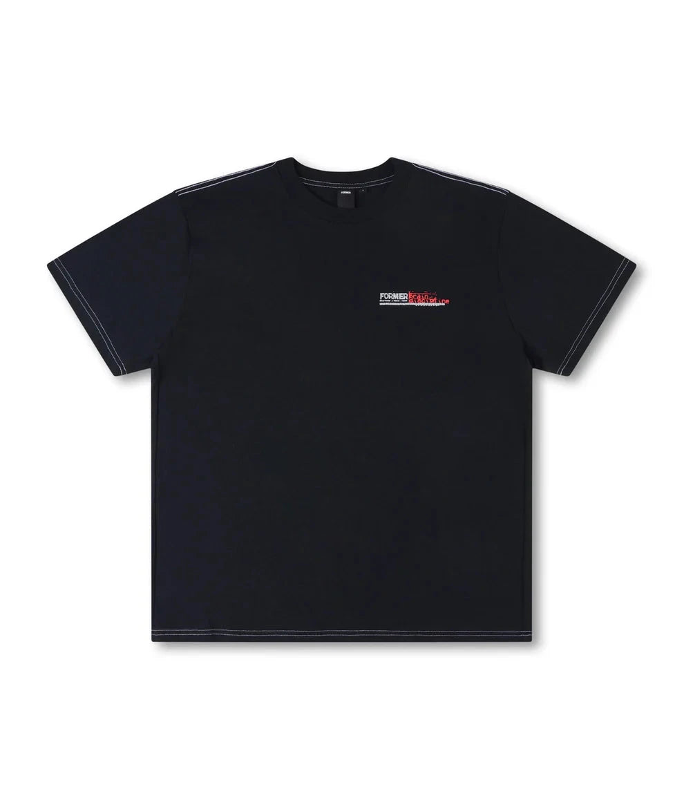 FORMER Discipline Oversized T-Shirt Black Men's Short Sleeve T-Shirts Former 