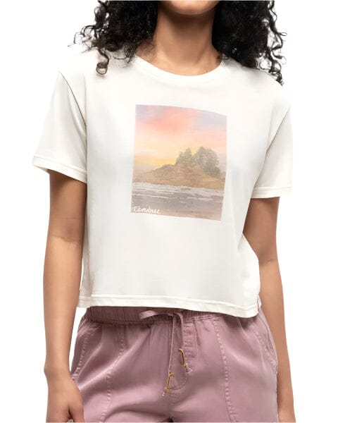 TENTREE Women's Breakwater Crop T-Shirt Undyed/Photo Women's Short Sleeve T-Shirts Tentree 