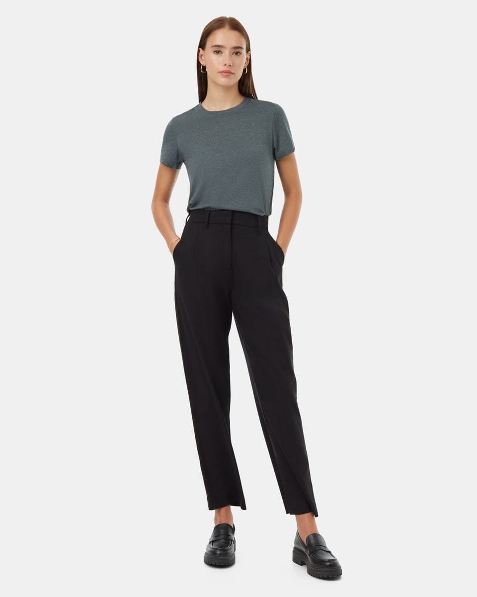 TENTREE Women's TreeBlend Classic T-Shirt Urban Green Heather Women's T-Shirts Tentree 