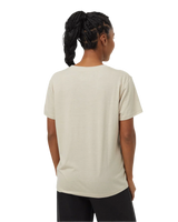 TENTREE Women's Autumn Flora T-Shirt Pale Oak / Meteorite Black Women's Short Sleeve T-Shirts Tentree 