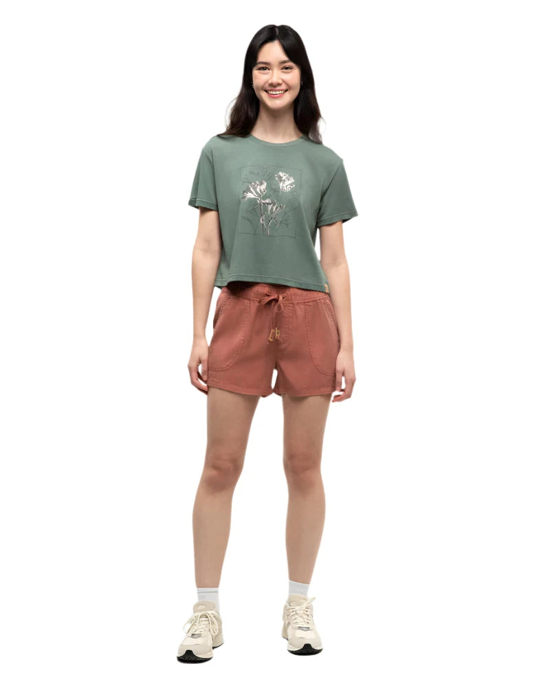 TENTREE Women's Tencel Instow Short Clay Tile Women's Shorts Tentree 