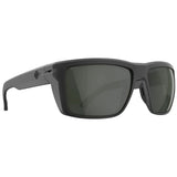 SPY Overhaul XL Matte Black - Happy Grey Green Sunglasses Sunglasses Spy 