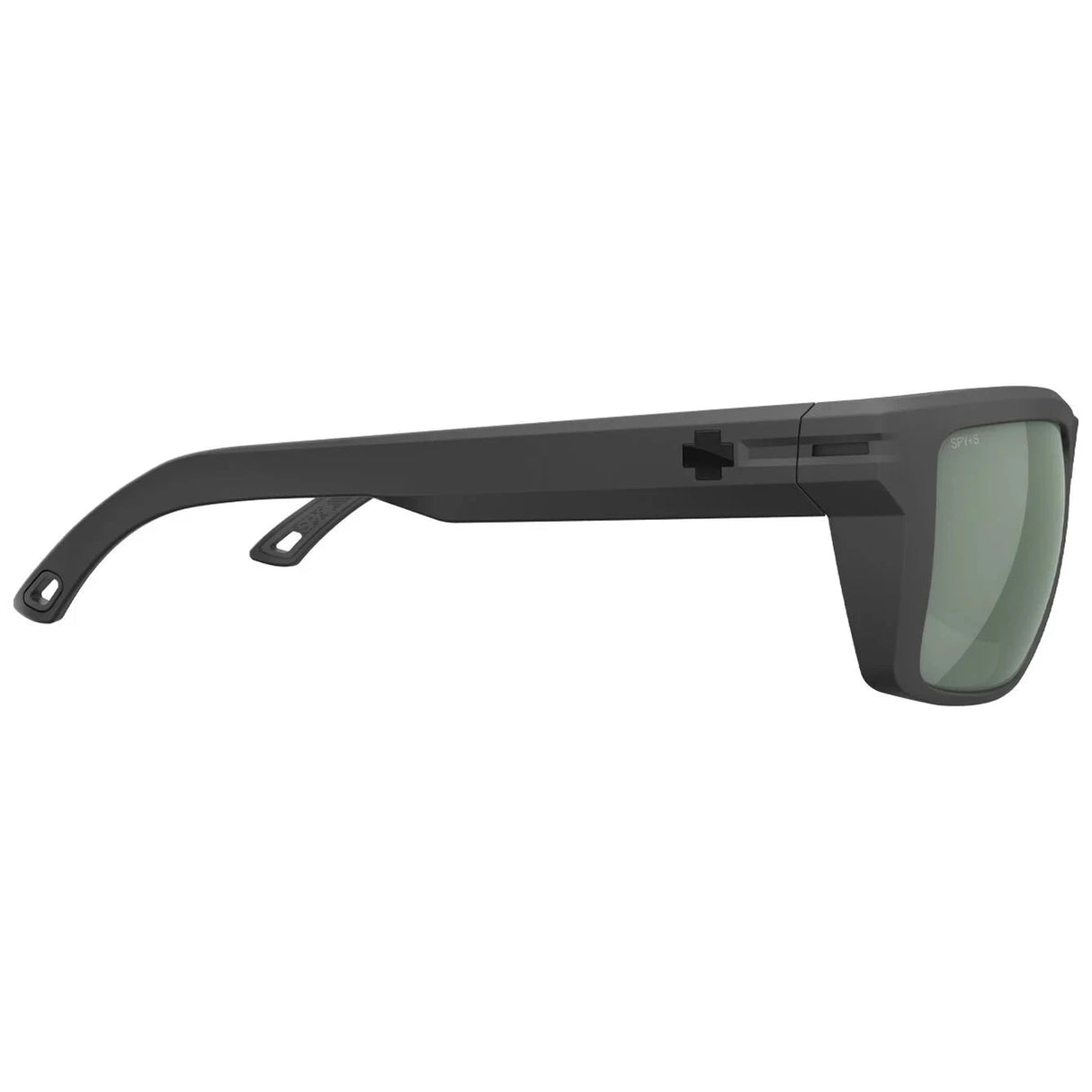 SPY Overhaul XL Matte Black - Happy Grey Green Sunglasses Sunglasses Spy 