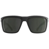 SPY Overhaul XL Matte Black - Happy Grey Green Sunglasses Sunglasses Spy 