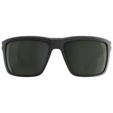 SPY Overhaul XL Matte Black - Happy Grey Green Polarized Sunglasses Sunglasses Spy 