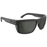 SPY Overhaul XL Matte Black - Happy Grey Green Polarized Sunglasses Sunglasses Spy 