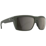 SPY Overhaul XL Matte Olive - Happy Bronze Pewter Mirror Sunglasses Sunglasses Spy 
