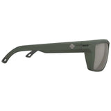 SPY Overhaul XL Matte Olive - Happy Bronze Pewter Mirror Sunglasses Sunglasses Spy 