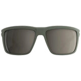SPY Overhaul XL Matte Olive - Happy Bronze Pewter Mirror Sunglasses Sunglasses Spy 