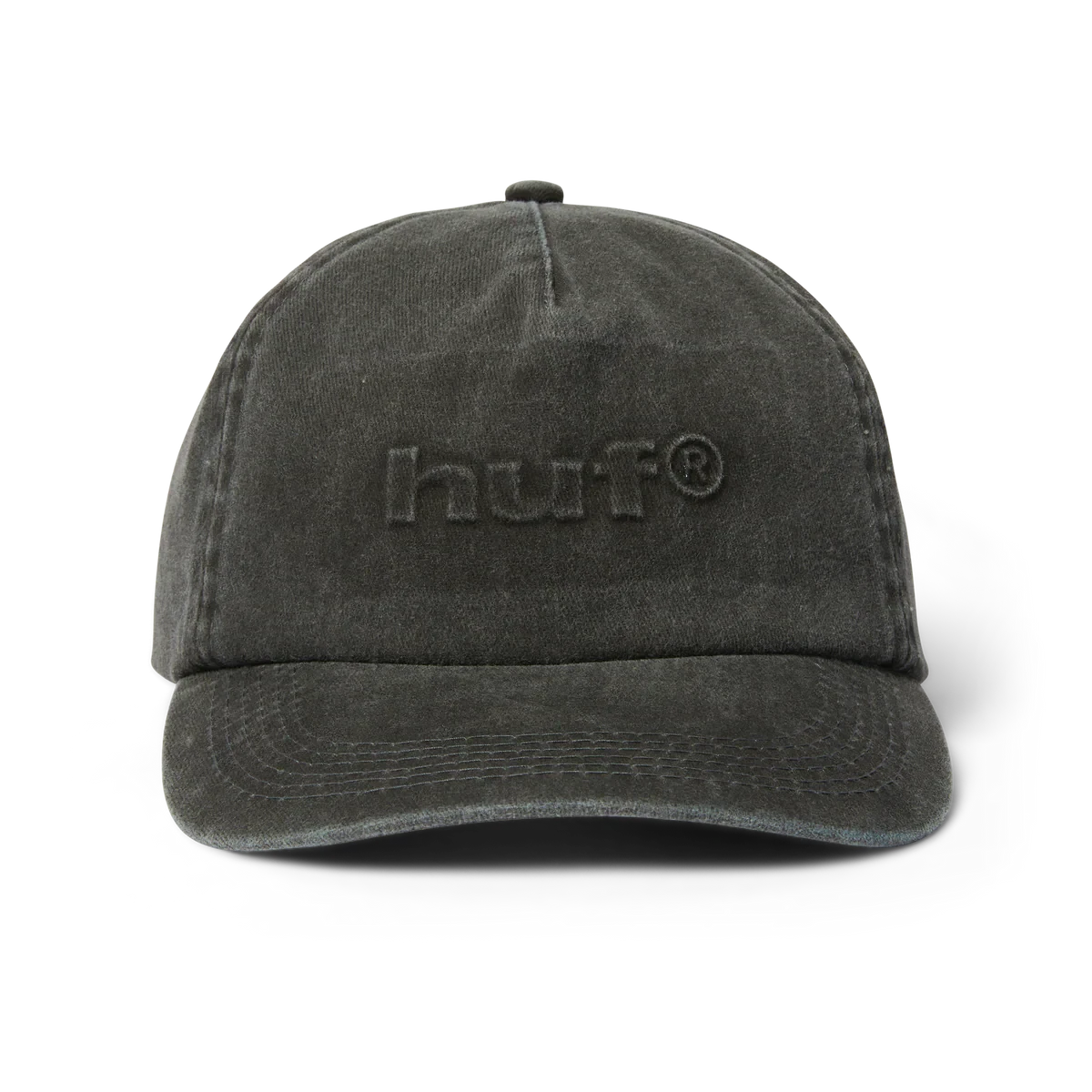 HUF Pacific Wash 5 Panel Hat Black Men's Hats Huf 