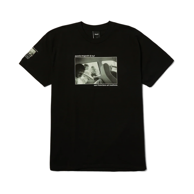 HUF Paved With Gold T-Shirt Black Men's Short Sleeve T-Shirts Huf 