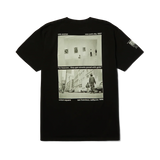 HUF Paved With Gold T-Shirt Black Men's Short Sleeve T-Shirts Huf 