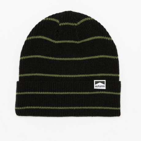 AUTUMN Pinstripe Beanie Black Men's Beanies Autumn 