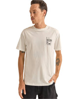 RHYTHM Siesta T-Shirt White Men's Short Sleeve T-Shirts Rhythm 