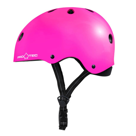 PRO-TEC Low Pro Helmet Pink Gloss Skateboard Helmets Pro-tec 