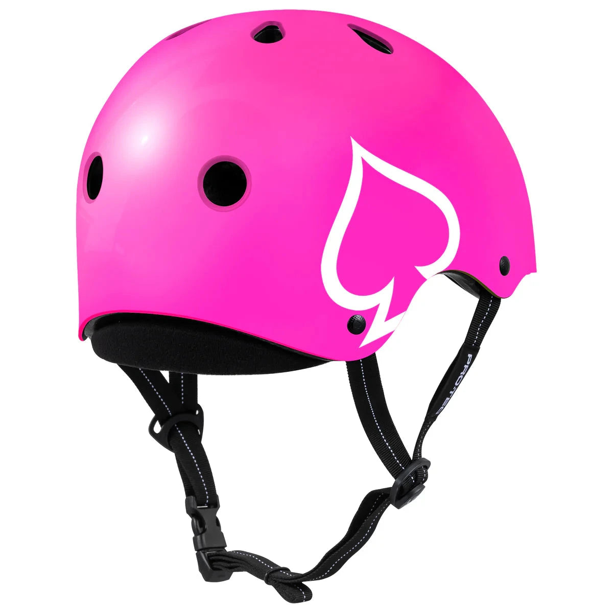 PRO-TEC Low Pro Helmet Pink Gloss Skateboard Helmets Pro-tec 