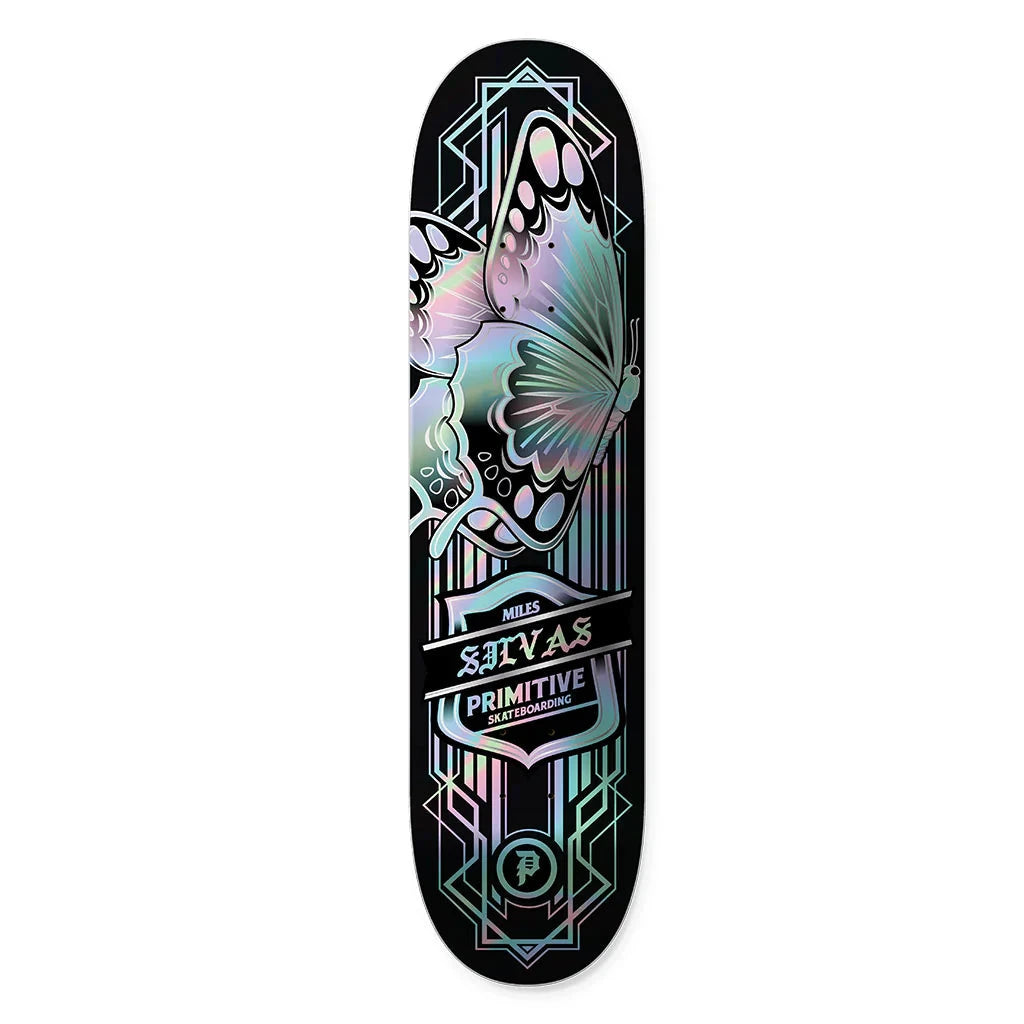 PRIMITIVE Silvas Butterfly Spectra 8.5 Skateboard Deck