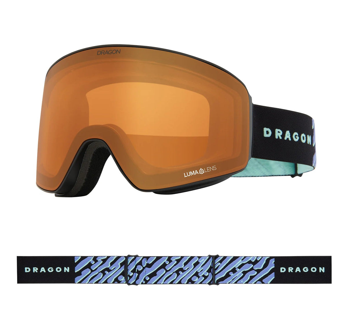 dragon PXV 【調光 LUMALENS】 PH AMBER PXV with Bonus Lens | Snow Goggles | Dragon Alliance