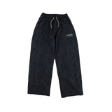 SOUVENIR Parachute Snow Pants Black Blotch Print 2027 Men's Snow Pants Souvenir 